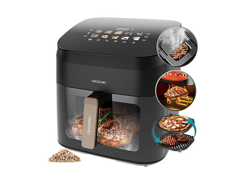 Friggitrice AD Aria Cecotec Cecofry&GrillSmokin’ 8500