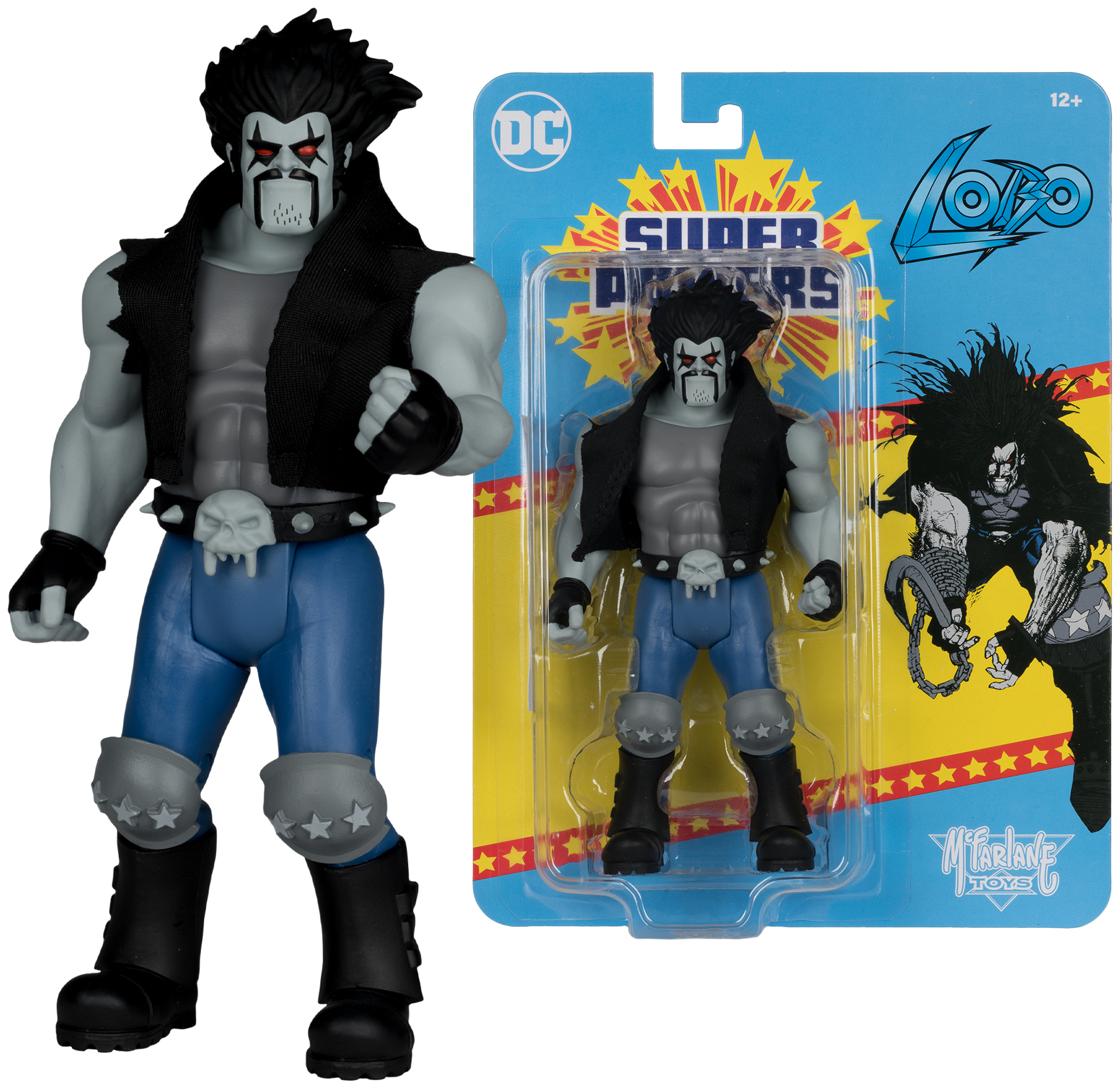 MCFARLANE DC DIRECT SUPER POWERS figura - WV10 Lobo