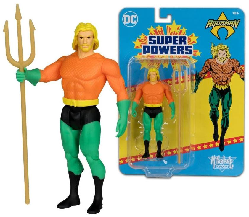 MCFARLANE DC DIRECT SUPER POWERS figura - Aquaman, CROWD FUND