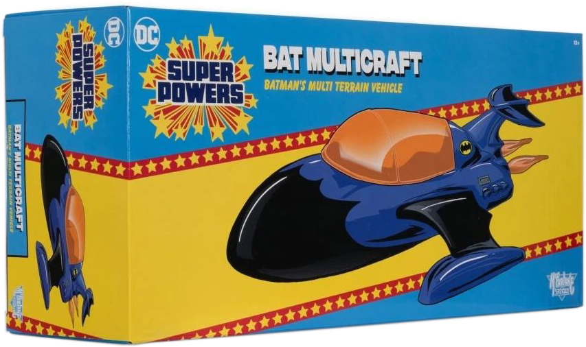 MCFARLANE DC DIRECT SUPER POWERS jármű - WV4 The Bat Multicraft