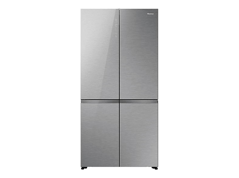 Hisense RQ5P605NSVE French Door, Kühl- und Gefrierkombination (591 l, E, 1900 mm hoch, No Frost (verminderte Eisbildung), Schwarzes Glas) — Foto 2 von 6
