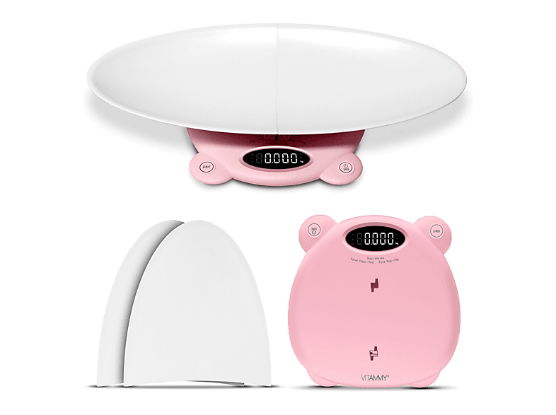Waga dla niemowląt VITAMMY Babycinno Różowy