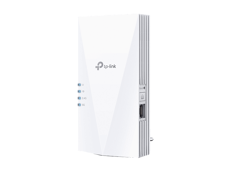 REACONDICIONADO Seminuevo Muy bueno Repetidor Wi-Fi - TP-Link RE780X, 6 de Doble Banda, Puerto Gigabit y EasyMesh, Blanco