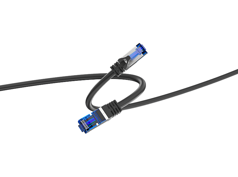 Kabel sieciowy ISY IPC-1021 5m Czarny