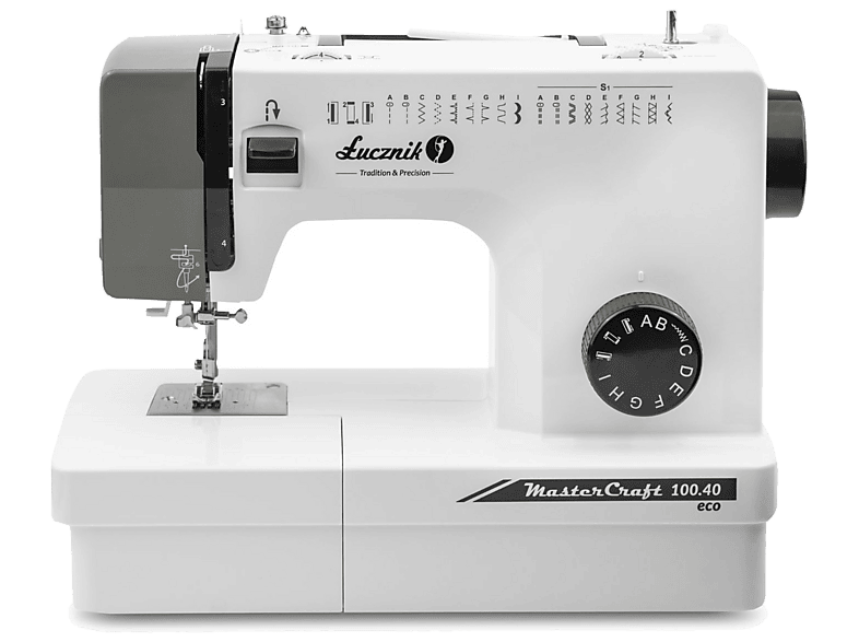 Maszyna do szycia ŁUCZNIK MasterCraft 100.40 eco Biały