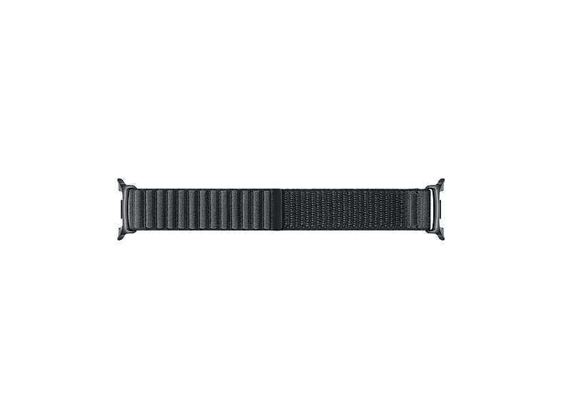 Correa - Samsung, Para Samsung Galaxy Watch8/Watch8 Classic, Fácil ajuste, Hilo Trenzado, Talla S/M, Negro