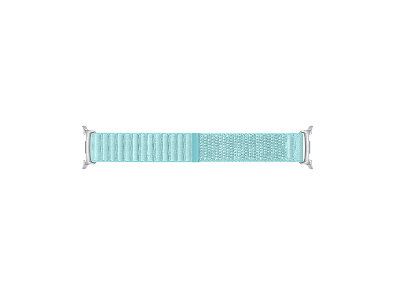 Correa - Samsung, Para Samsung Galaxy Watch8/Watch8 Classic, Fácil ajuste, Hilo Trenzado, Talla M/L, Menta