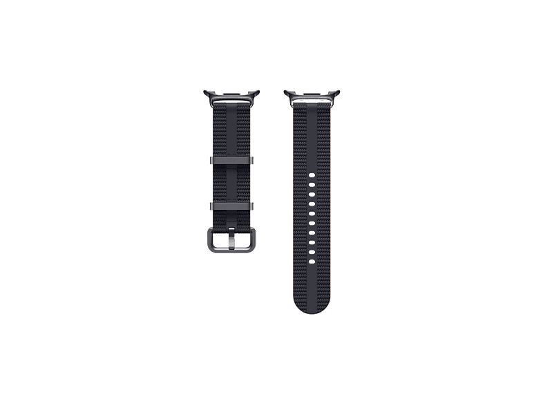 Correa - Samsung, Para Samsung Galaxy Watch8/Watch8 Classic, Fácil ajuste, Athleisure, Talla S/M, Negro