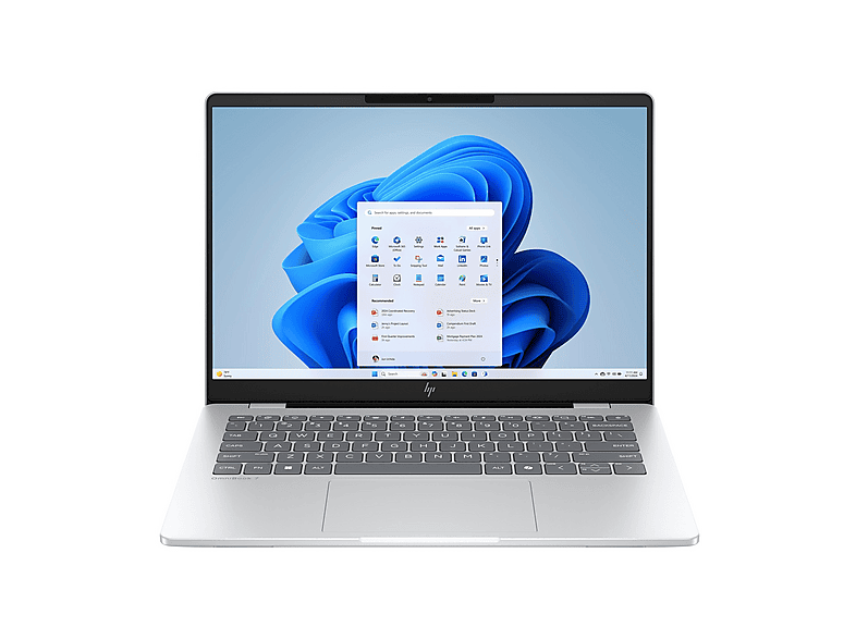 HP Omnibook 7 AI 14-Fr0000Nl, 14 ", processore Intel Core Ultra 255U, 16 GB, 1000 GB Ssd, Silver