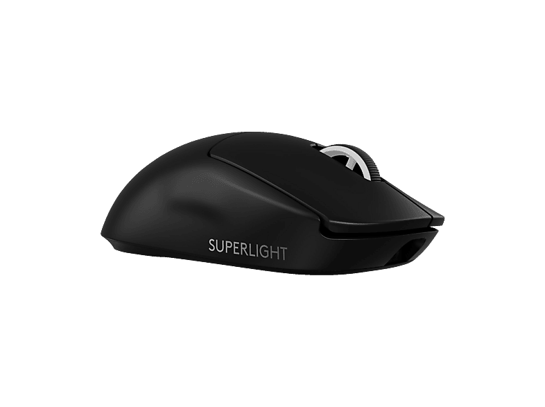 LOGITECH G Pro X Superlight 2 Lightspeed mit 5 programmierbare Tasten, kabellose Gaming Maus, Schwarz