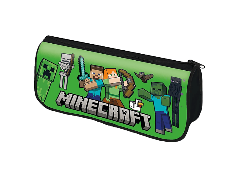 Estuche - Sherwood Minecraft BarrelPencil Case, Cremallera, Licencia oficial