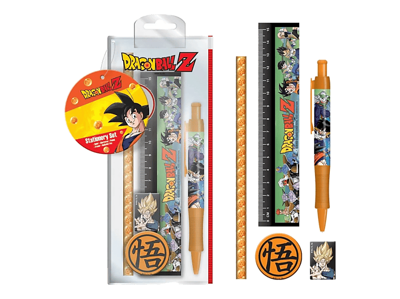 Pack papelería - Sherwood Dragon Ball Stationery Set, Licencia