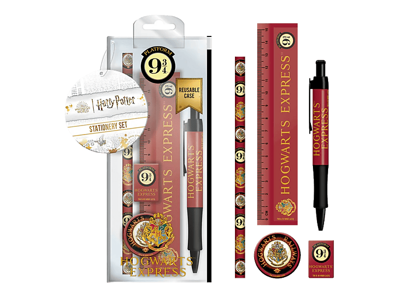 Pack papelería - Sherwood Harry Potter (Platform 9 3/4) Standard Stationery Set, Licencia oficial