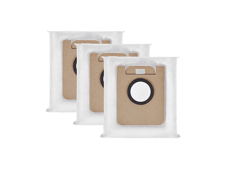 Bolsas de aspirador - Dreame RDB3, 3l capacidad, Compatibles con el robot L10 Ultra, L10s L20 Pro Vaciado rápido