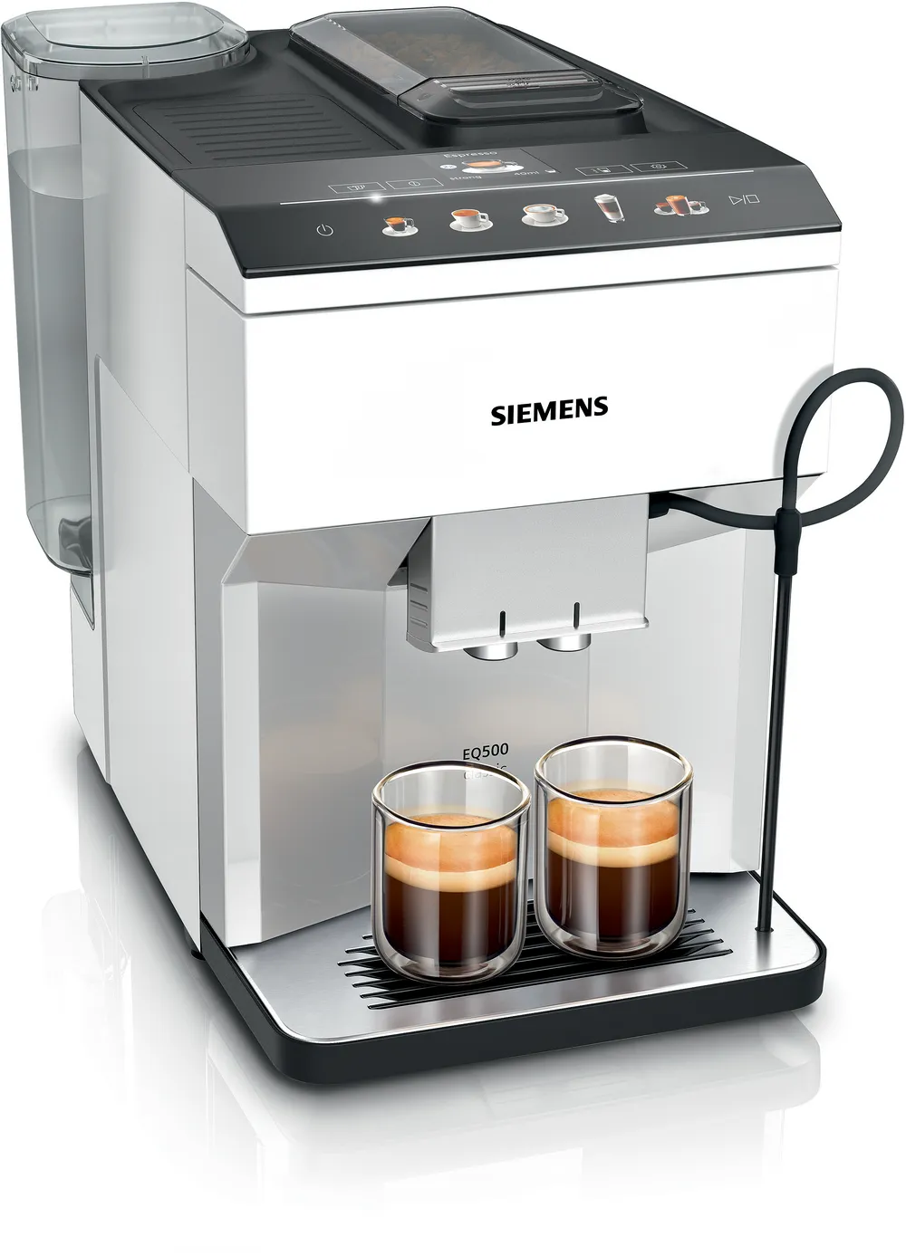 SIEMENS TP515R02 Automata kávéfőző EQ500 15 bar coffeeSelect Display, fehér