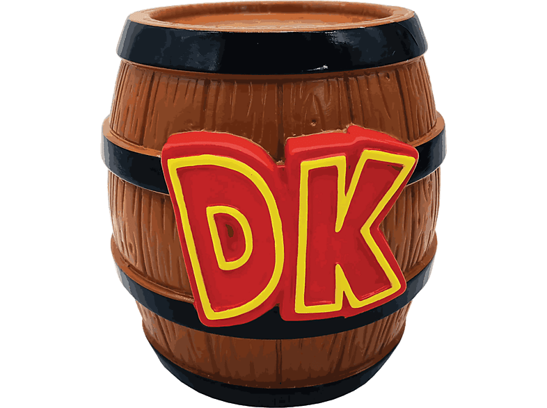 Hucha - Barril Donkey Kong, Cerámica, 15cm
