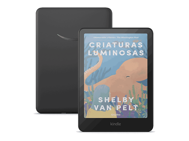 Amazon Kindle Colorsoft, 7.05, 16 GB Capacidad, 150ppi a color, Luz cálida azustable, USB-C, Negro