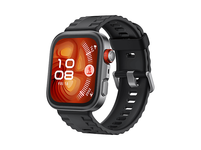 Huawei Watch Fit 4 Pro, 1.82 AMOLED, 10 días batería, Compatible iOS Android, Correa Fluoroelastómero, Negro