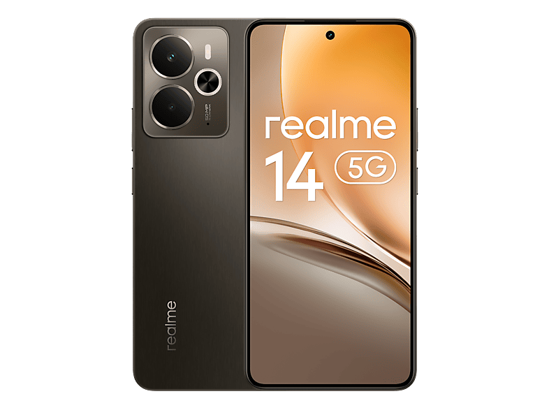 realme 14 5G, Titanium, 256 GB, 12 6.67 AMOLED 120 Hz, Snapdragon 6 Gen 4, 6000 mAh