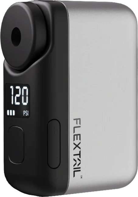FLEXTAIL Tiny Bike Pump Pro hordozható elektromos kerékpárpumpa, LED kijelzővel (TBPP450-DGY-I)