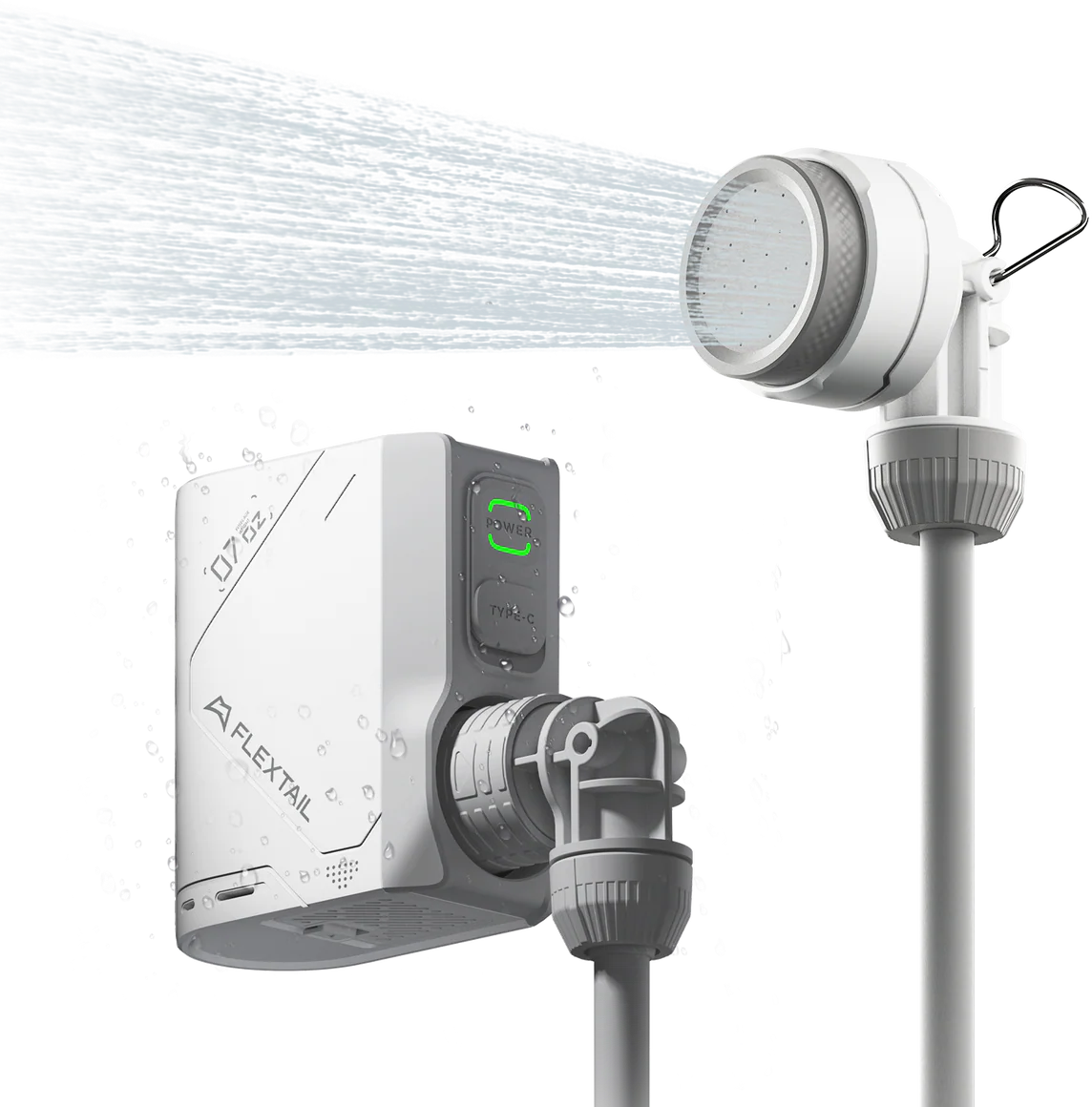 FLEXTAIL Tiny Shower hordozható zuhany (TS2500-WT-I)