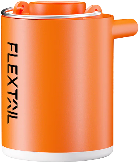 FLEXTAIL Tiny Pump X kompakt 3 az 1-ben tölthető kempingpumpa, narancs (TYX800-OG-I)