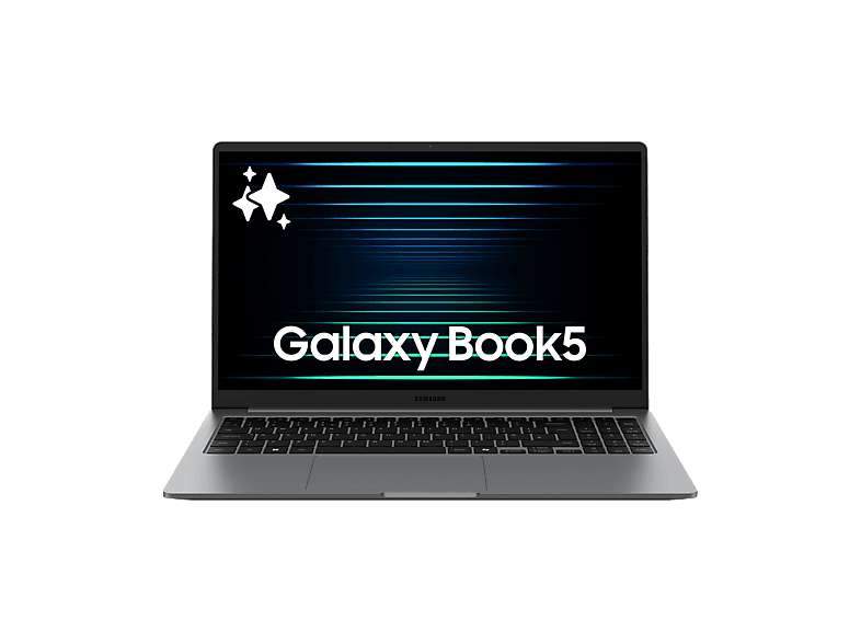 Samsung Galaxy Book5, 15.6 FHD, Intel® Core™ Ultra 5 225U, 16 GB RAM, 512 SSD, Graphics, W11H, Gris