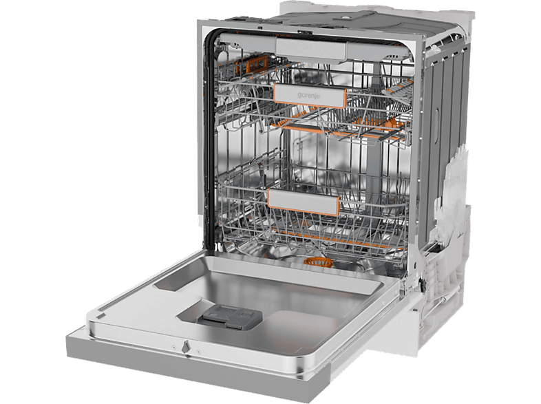 GORENJE ULTRA16BIWIFIX G600 Geschirrspüler (teilintegrierbar, 598 mm breit, 39 dB (A), B)