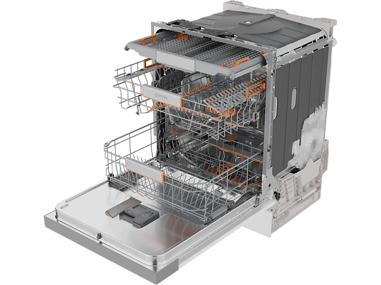 GORENJE ULTRA16BIWIFIX G600 Geschirrspüler (teilintegrierbar, 598 mm breit, 39 dB (A), B)