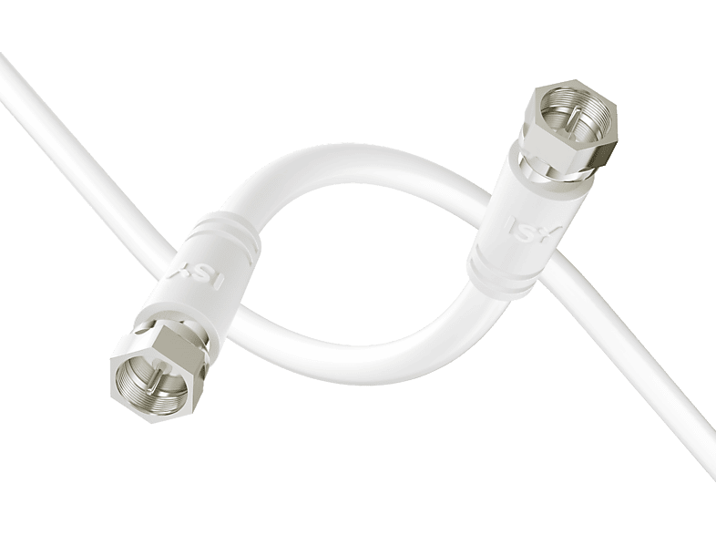 Kabel antenowy ISY ISA-9000 1.5m Biały