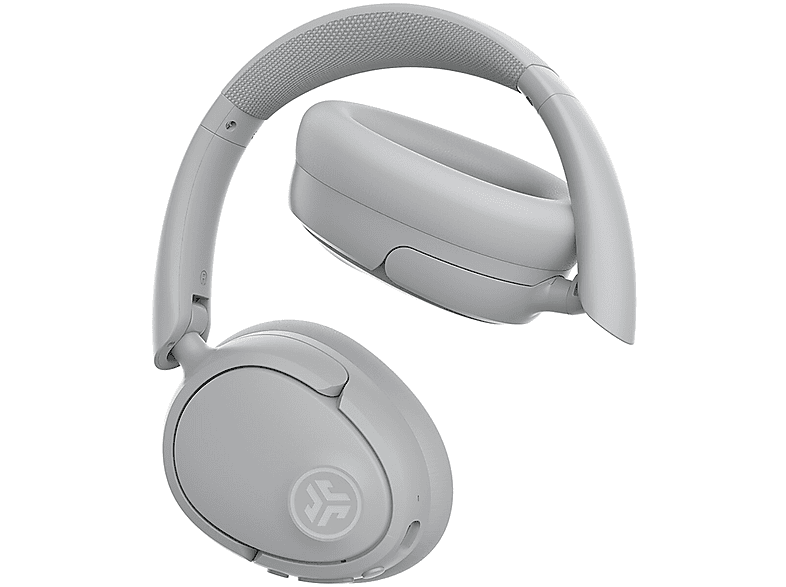 Słuchawki nauszne JLAB Jbuds Lux ANC Jasnoszary – zdjęcie 2