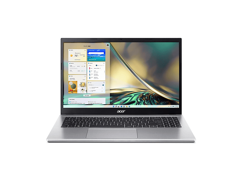 ACER ASPIRE 3 A315-59-530X, 15,6 ”, processore Intel® Core I5 1235U, 8 GB, 512 GB SSD, Silver
