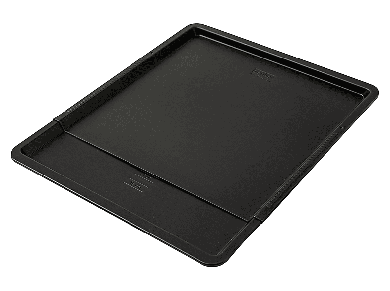 Zenker 6587 Back- u. Plätzchenblech variabel 37-52cm, PFAS-frei, schwarz