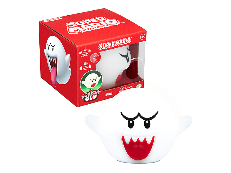 Thumbnail - PALADONE PRODUCTS Super Mario Boo Squishy Glo Leuchte