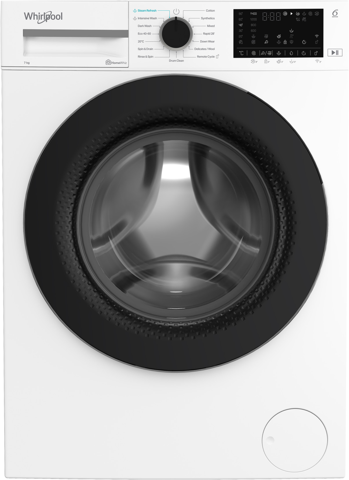 WHIRLPOOL WAM 764WB HU Keskeny elöltöltős mosógép