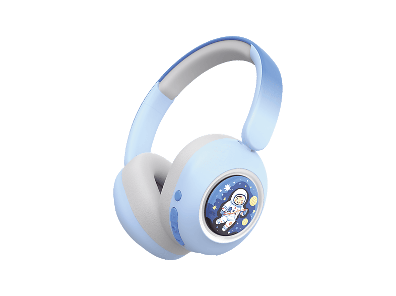 ISY IKH-2000-BL Kids, Over-ear Kopfhörer Bluetooth Blau