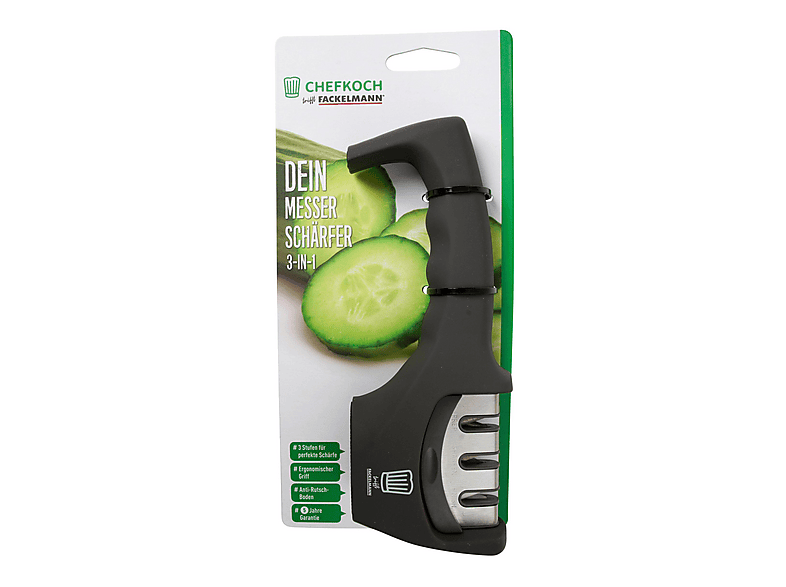 Chefkoch Trifft Fackelmann 3-in-1 Messerschärfer — Foto 3 von 3