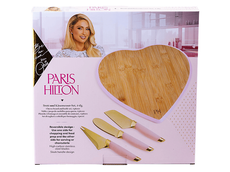 Paris Hilton Brett- und Käsemesser-Set, 4-tlg. — Foto 5 von 5