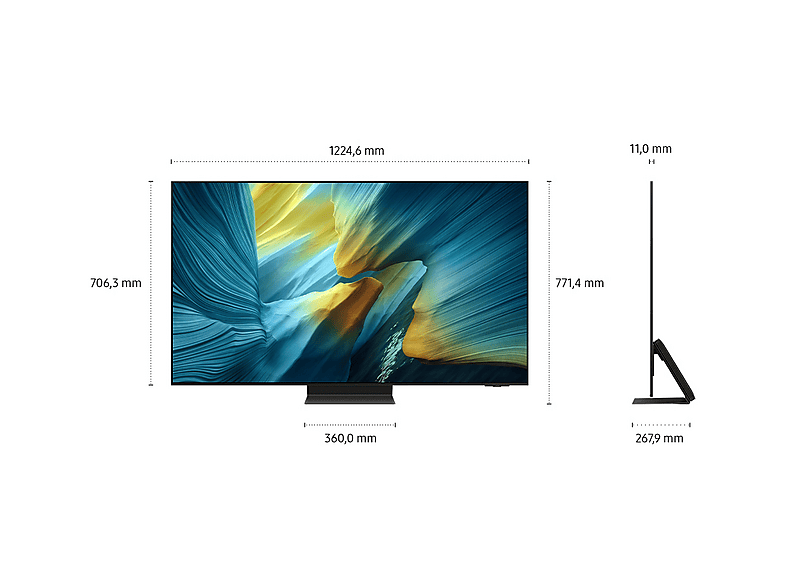 Samsung S95F (2025) 55 Zoll OLED 4K Vision AI TV; OLED TV — Foto 4 von 5