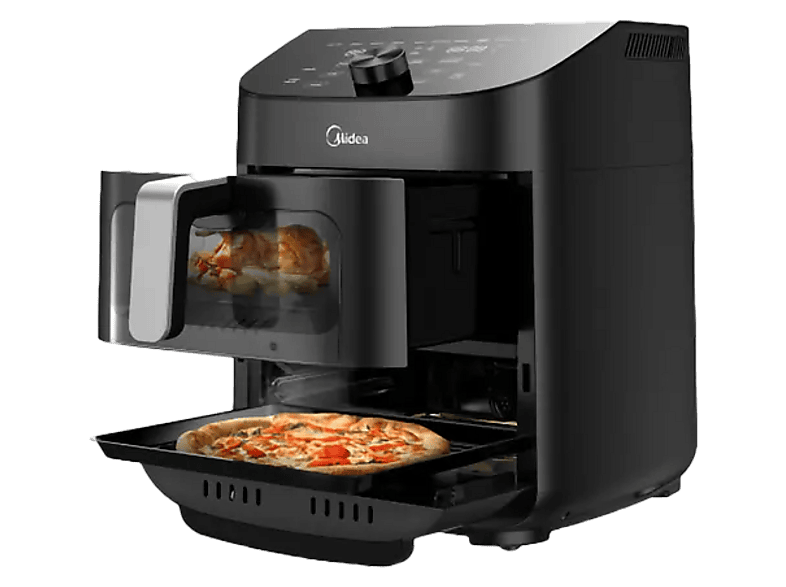 Air Fryer Frytkownica beztłuszczowa MIDEA MAD1100DADK Czarny – zdjęcie 2