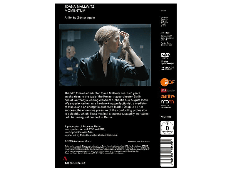 Joana Mallwitz - Mallwitz: Momentum (Regie: Günter Atteln) - (DVD)