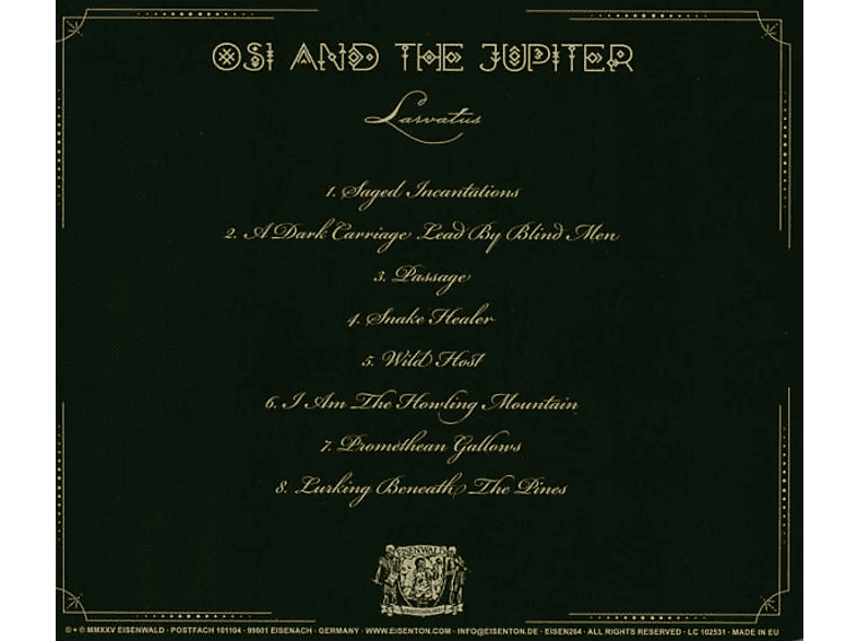 Thumbnail - Osi And The Jupiter - Larvatus (Jewelcase CD) (CD)