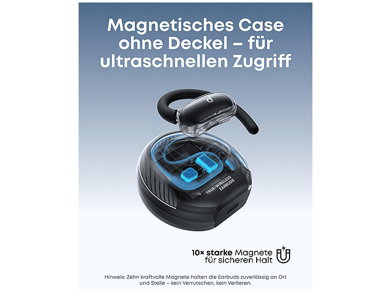 Thumbnail - SOUNDCORE BY ANKER V40i, Open-ear Kopfhörer Bluetooth Weiß