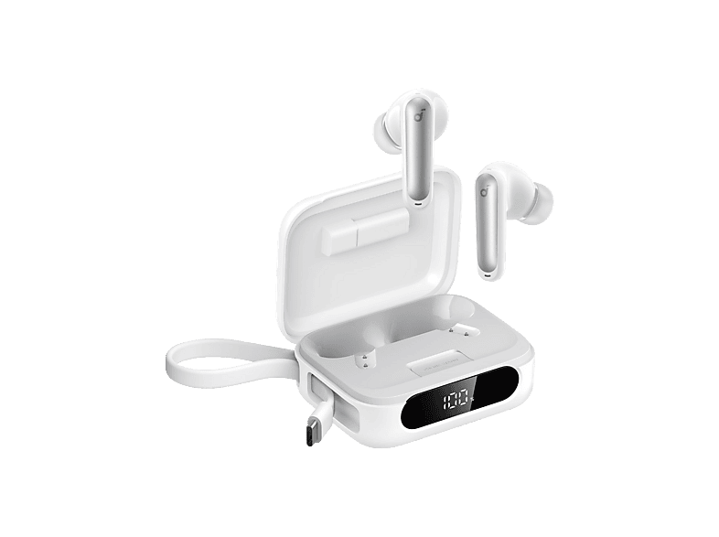 Kopfhörer SOUNDCORE BY ANKER P41i, In-ear Kopfhörer Bluetooth Weiß