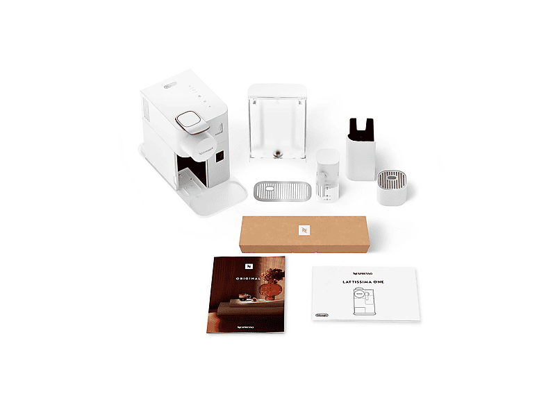 De'Longhi EN510.W Lattissima One Evo Nespresso-Maschine Porzellan White — Foto 5 von 5