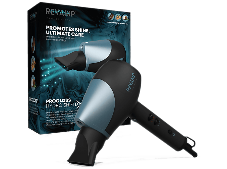 Suszarka REVAMP Progloss Hydro Shield X Shine DR-6000 Czarny