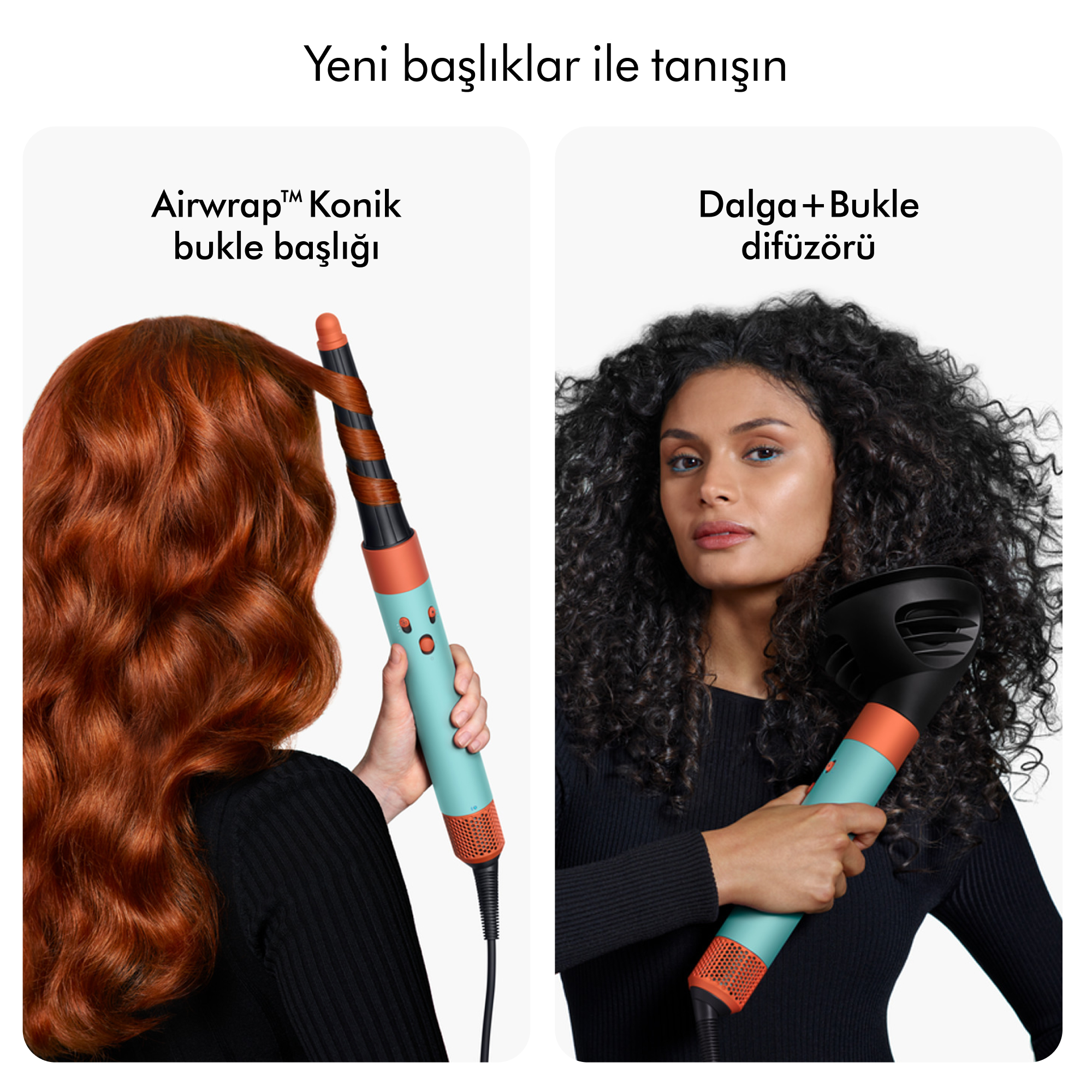 DYSON Airwrap i.d.™ Saç Şekillendirme ve Kurutma Seti Kıvırcık+