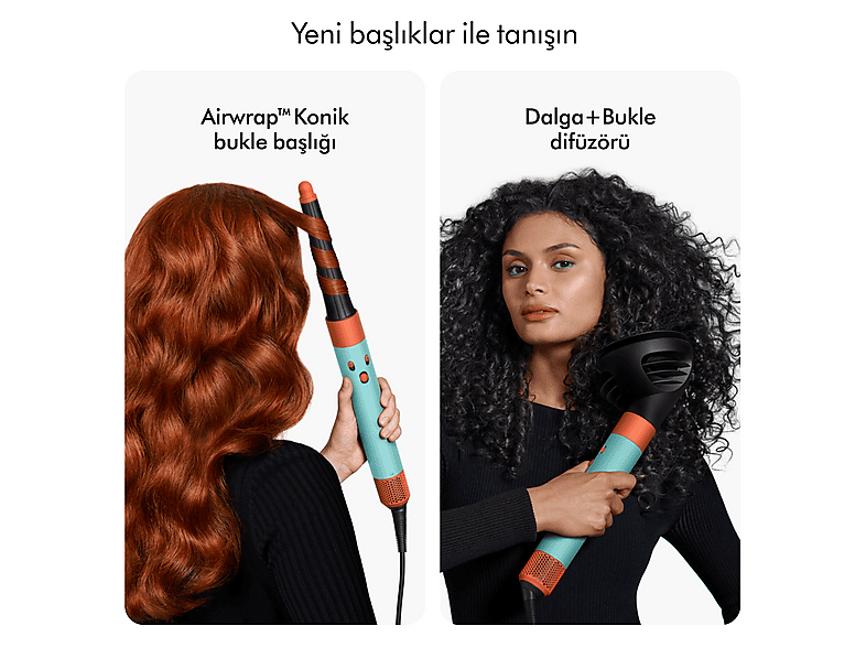 DYSON Airwrap i.d.™ Saç Şekillendirme ve Kurutma Seti Kıvırcık+