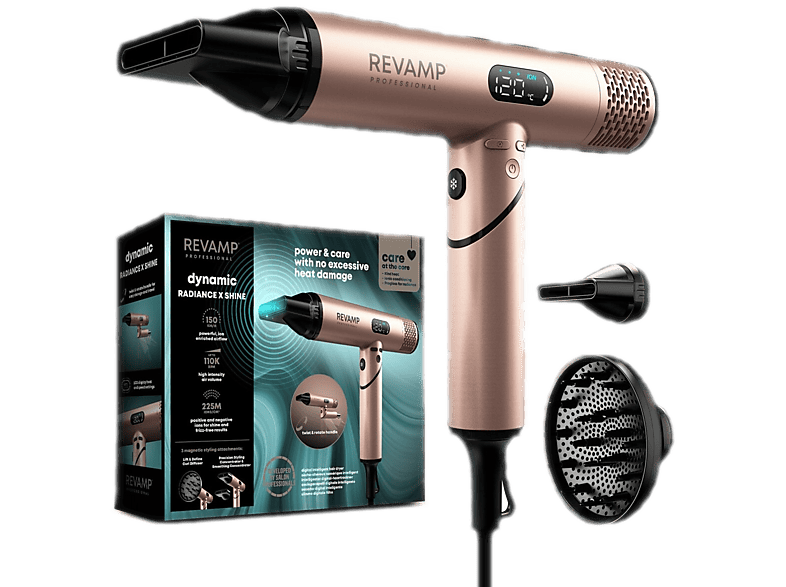 Suszarka REVAMP Dynamic Radiance X-shine DR-6400 Złoty