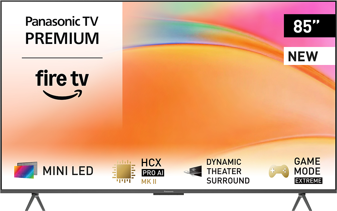 PANASONIC TV-85W95BEG Mini LED, 4K HDR Smart TV, HCX Pro AI Processor MKII technológia, 216 cm